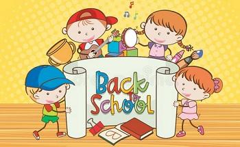 © https://www.dreamstime.com/photos-images/back-cartoon-school-to.html Zurück zur Schule