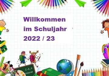 Willkommen im Schuljahr