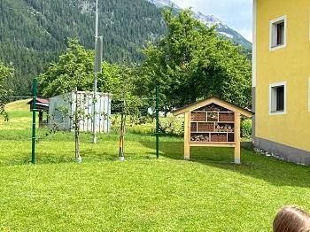 Einweihung unseres Insektenhotels