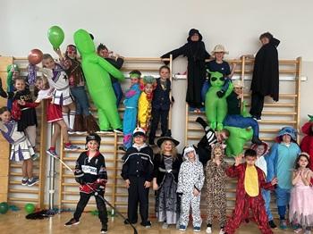 Faschingsfeier in der Schule