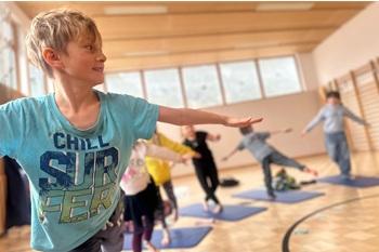 Kinderyoga mit Oksana