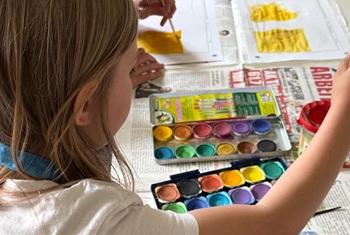 Kinder-Art-Projekt: Vincent Van Gogh